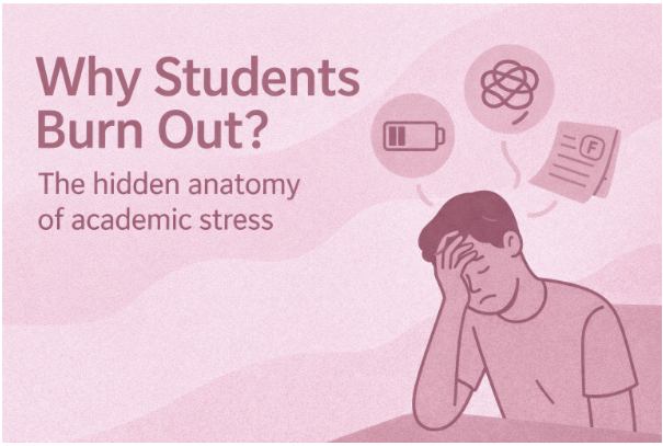 Illustration for Why students burn out